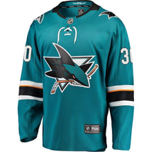 Load image into Gallery viewer, Aaron Dell San Jose Sharks Player Swingman Jersey