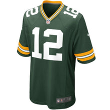 Load image into Gallery viewer, Green Bay Packers Aaron Rodgers Green Jersey 2018 - 2019