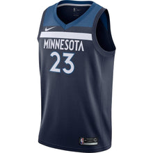 Load image into Gallery viewer, Jimmy Butler Minnesota Timberwolves Navy Swingman Jersey 2018 - 2019
