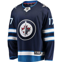 Load image into Gallery viewer, Adam Lowry Winnipeg Jets Player Swingman Jersey