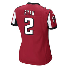 Load image into Gallery viewer, Girls Youth Atlanta Falcons Matt Ryan Nike Red Game Jersey