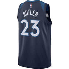 Load image into Gallery viewer, Jimmy Butler Minnesota Timberwolves Navy Swingman Jersey 2018 - 2019