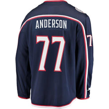 Load image into Gallery viewer, Josh Anderson Columbus Blue Jackets Player Swingman Jersey