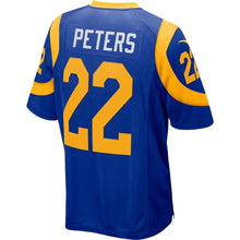 Load image into Gallery viewer, Los Angeles Rams Marcus Peters Nike Royal Jersey 2018 - 2019