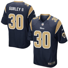 Load image into Gallery viewer, LOS ANGELES RAMS TODD GURLEY II NAVY JERSEY 2018 - 2019