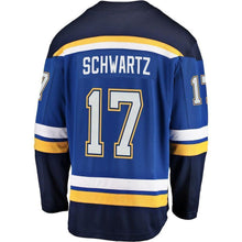 Load image into Gallery viewer, Jaden Schwartz St. Louis Blues Player Swingman Jersey