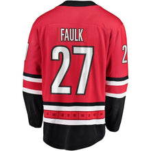 Load image into Gallery viewer, Justin Faulk Carolina Hurricanes Player Swingman Jersey