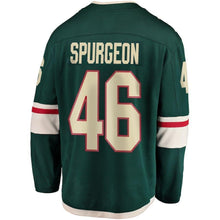 Load image into Gallery viewer, Jared Spurgeon Minnesota Wild Player Swingman Jersey