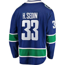 Load image into Gallery viewer, Henrik Sedin Vancouver Canucks Player Swingman Jersey