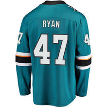 Load image into Gallery viewer, Joakim Ryan San Jose Sharks Player Swingman Jersey