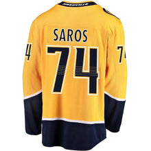 Load image into Gallery viewer, Juuse Saros Nashville Predators Player Swingman Jersey