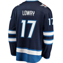 Load image into Gallery viewer, Adam Lowry Winnipeg Jets Player Swingman Jersey