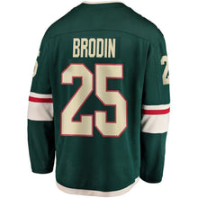 Load image into Gallery viewer, Jonas Brodin Minnesota Wild Player Swingman Jersey