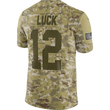 Load image into Gallery viewer, Indianapolis Colts Andrew Luck Camo Jersey 2018 - 2019