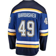 Load image into Gallery viewer, Ivan Barbashev St. Louis Blues Player Swingman Jersey