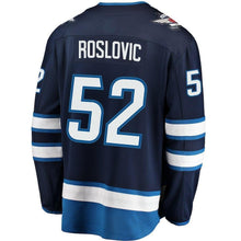 Load image into Gallery viewer, Jack Roslovic Winnipeg Jets Player Swingman Jersey