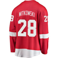 Load image into Gallery viewer, Luke Witkowski Detroit Red Wings Player Swingman Jersey
