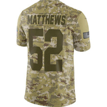 Load image into Gallery viewer, Green Bay Packers Clay Matthews Camo Jersey 2018 - 2019