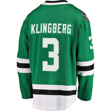 Load image into Gallery viewer, John Klingberg Dallas Stars Player Swingman Jersey