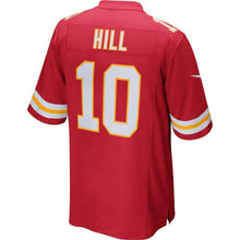 Load image into Gallery viewer, Kansas City Chiefs Tyreek Hill Red Jersey 2018 - 2019