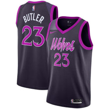Load image into Gallery viewer, Jimmy Butler Minnesota Timberwolves Purple Swingman City Edition Jersey 2018 - 2019