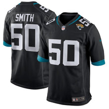 Load image into Gallery viewer, Jacksonville Jaguars Telvin Smith Black Jersey 2018 - 2019