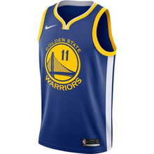 Load image into Gallery viewer, Klay Thompson Golden State Warriors Blue Swingman Jersey 2018 - 2019