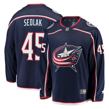 Load image into Gallery viewer, Lukas Sedlak Columbus Blue Jackets Player Swingman Jersey