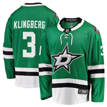 Load image into Gallery viewer, John Klingberg Dallas Stars Player Swingman Jersey