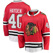 Load image into Gallery viewer, John Hayden Chicago Blackhawks Player Swingman Jersey