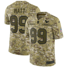 Load image into Gallery viewer, Houston Texans J.J. Watt Camo Jersey 2018 - 2019
