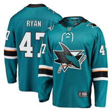 Load image into Gallery viewer, Joakim Ryan San Jose Sharks Player Swingman Jersey