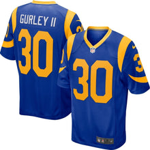 Load image into Gallery viewer, Los Angeles Rams Todd Gurley II Royal Jersey 2018 - 2019