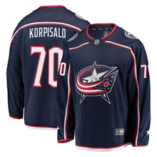 Load image into Gallery viewer, Joonas Korpisalo Columbus Blue Jackets Player Swingman Jersey