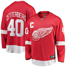 Load image into Gallery viewer, Henrik Zetterberg Detroit Red Wings Player Swingman Jersey