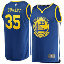 Load image into Gallery viewer, Kevin Durant Golden State Warriors Navy Swingman Jersey 2018 - 2019