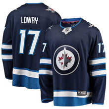 Load image into Gallery viewer, Adam Lowry Winnipeg Jets Player Swingman Jersey