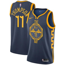 Load image into Gallery viewer, Klay Thompson Golden State Warriors Navy Swingman City Edition Jersey 2018 - 2019