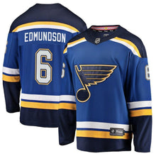 Load image into Gallery viewer, Joel Edmundson St. Louis Blues Player Swingman Jersey