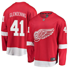 Load image into Gallery viewer, Luke Glendening Detroit Red Wings Player Swingman Jersey