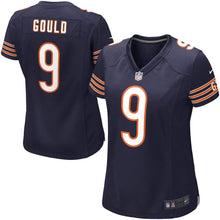 Load image into Gallery viewer, Girls Youth Chicago Bears Robbie Gould Nike Navy Blue Game Jersey