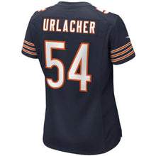 Load image into Gallery viewer, Girls Youth Chicago Bears Brian Urlacher Nike Navy Blue Game Jersey