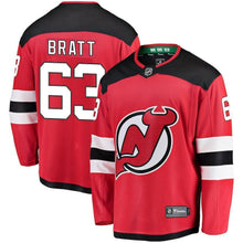Load image into Gallery viewer, Jesper Brattn New Jersey Devils Player Swingman Jersey