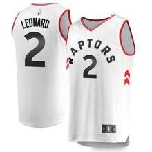 Load image into Gallery viewer, Kawhi Leonard Toronto Raptors White Swingman Jersey 2018 - 2019