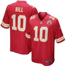 Load image into Gallery viewer, Kansas City Chiefs Tyreek Hill Red Jersey 2018 - 2019