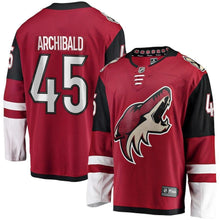 Load image into Gallery viewer, Josh Archibald Arizona Coyotes Player Swingman Jersey