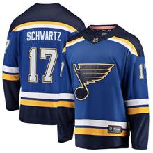 Load image into Gallery viewer, Jaden Schwartz St. Louis Blues Player Swingman Jersey