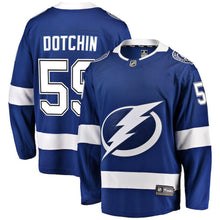 Load image into Gallery viewer, Jake Dotchin Tampa Bay Lightnings Player Swingman Jersey