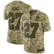 Load image into Gallery viewer, Kansas City Chiefs Kareem Hunt Camo Jersey 2018 - 2019