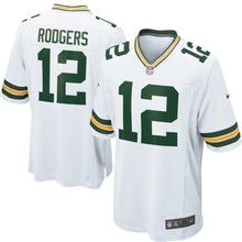 Load image into Gallery viewer, Green Bay Packers Aaron Rodgers White Jersey 2018 - 2019